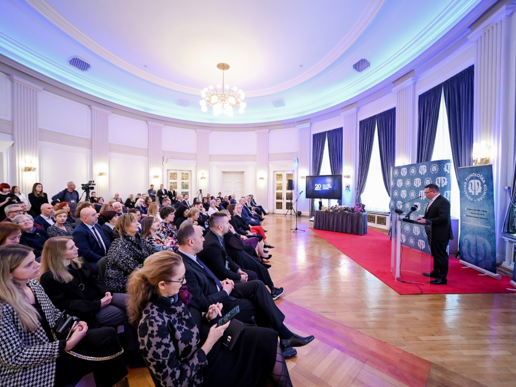 SVEČANO OBILJEŽENO 20 GODINA OSNIVANJA HRVATSKE PSIHOLOŠKE KOMORE